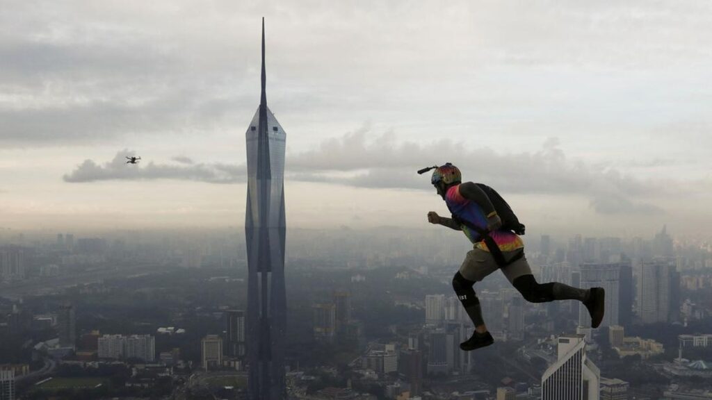 Free Falls from the Peak of the Kuala Lumpur Tower